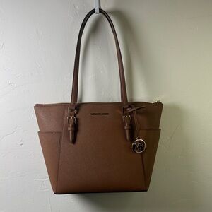 Michael Kors Charlotte large saffiano leather NWT